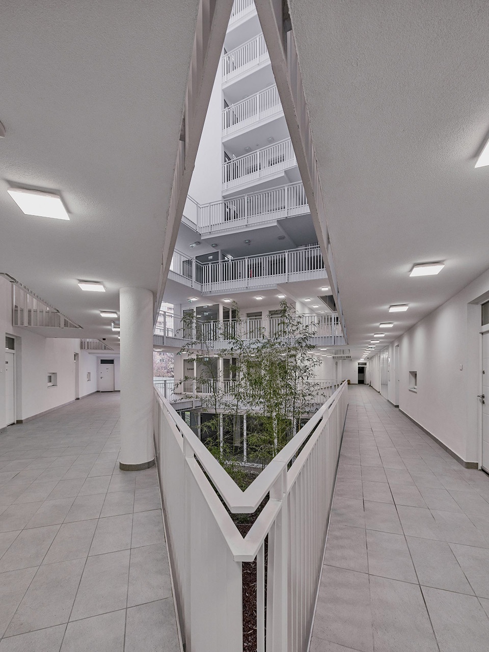 Trendo11 Terraced Residential Building in Budapest by LAB5 architects