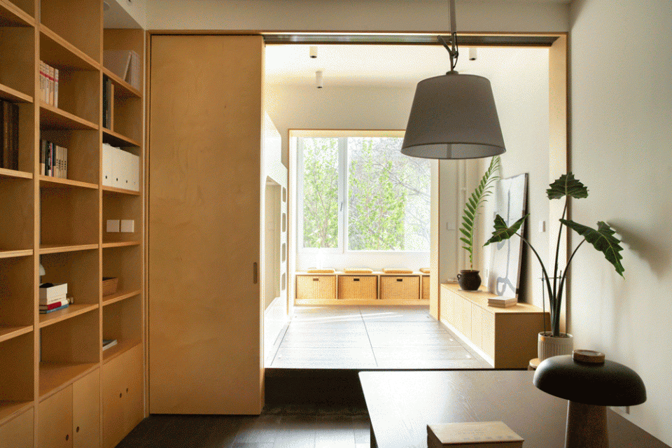A wooden House China by LiBai Design