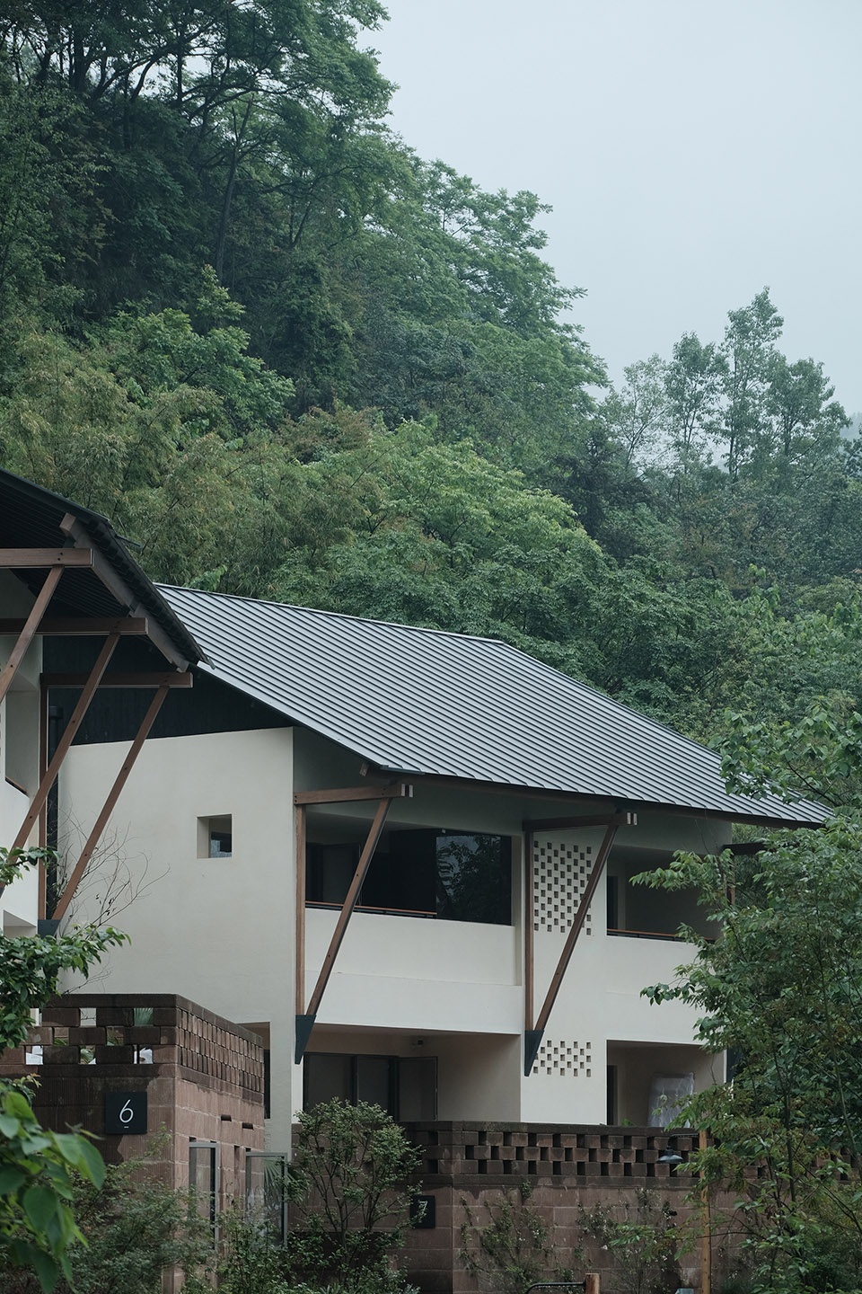 Lost villa in Simianshan Chongqing by kong architects