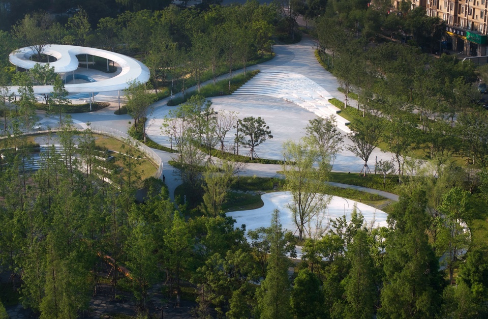 sino singapore nanjing eco high tech island pocket park plan