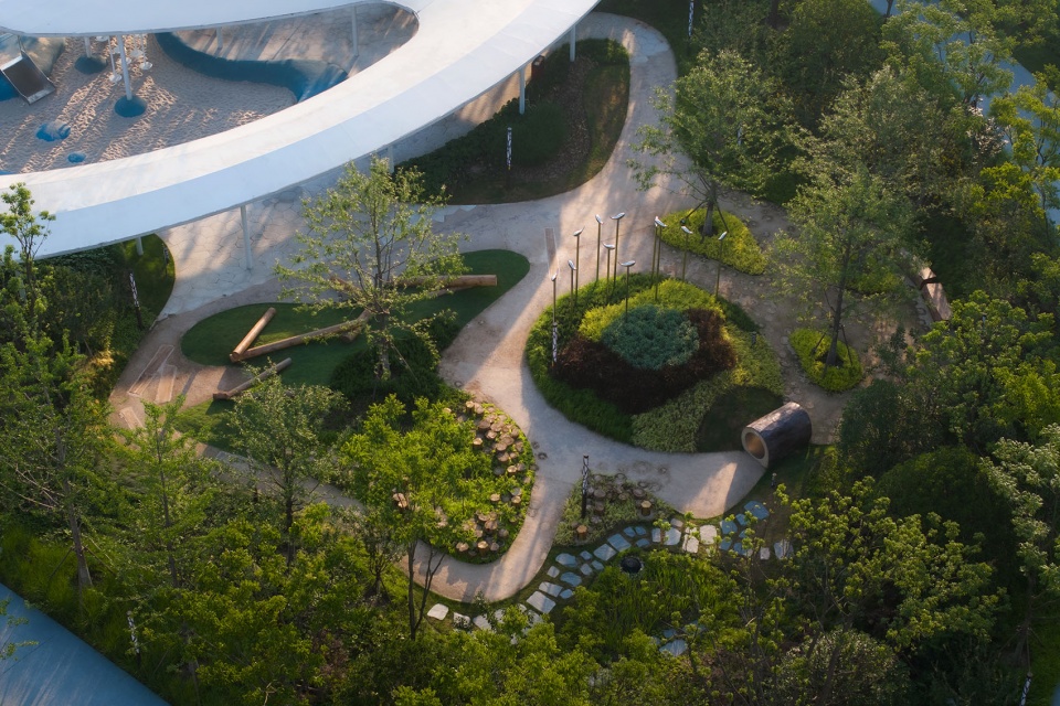 sino singapore nanjing eco high tech island pocket park plan