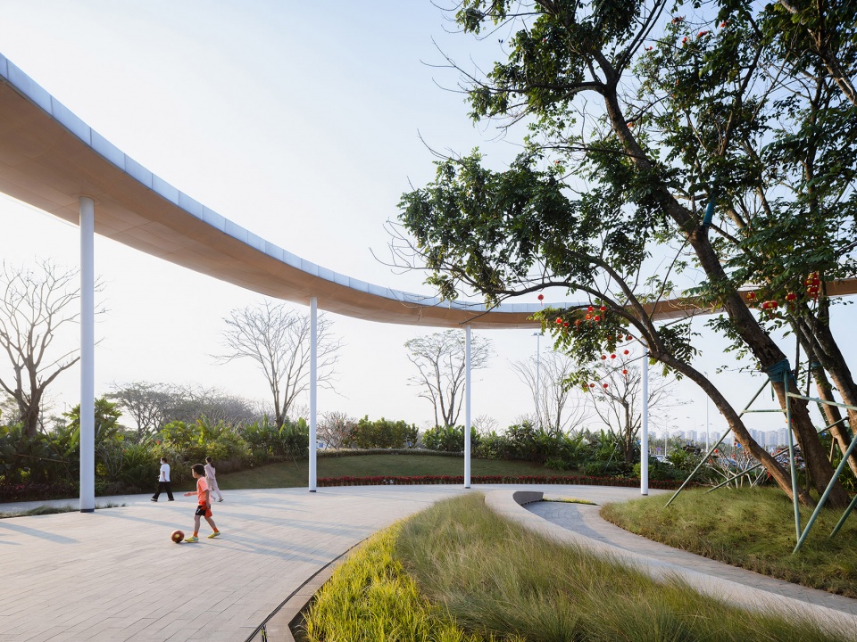 Haikou Xixiu Park Visitor Center China by MUDA Architects
