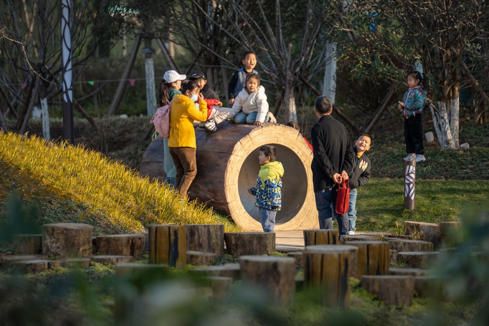 sino singapore nanjing eco high tech island pocket park plan