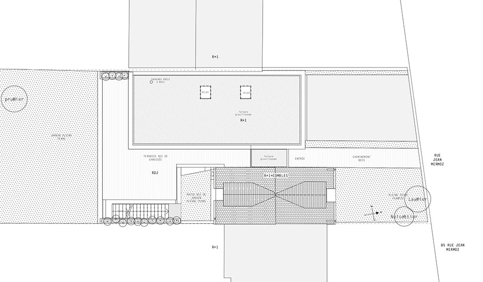 Francilian House In Hauts De Seine by Hemaa Architectes