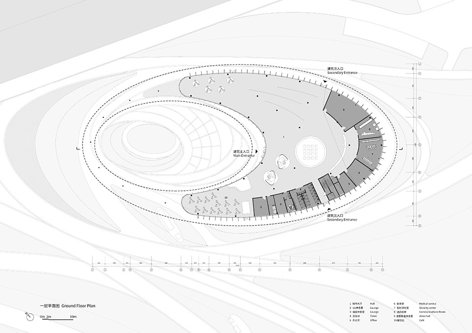 Haikou Xixiu Park Visitor Center China by MUDA Architects