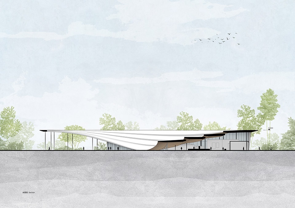 Haikou Xixiu Park Visitor Center China by MUDA Architects