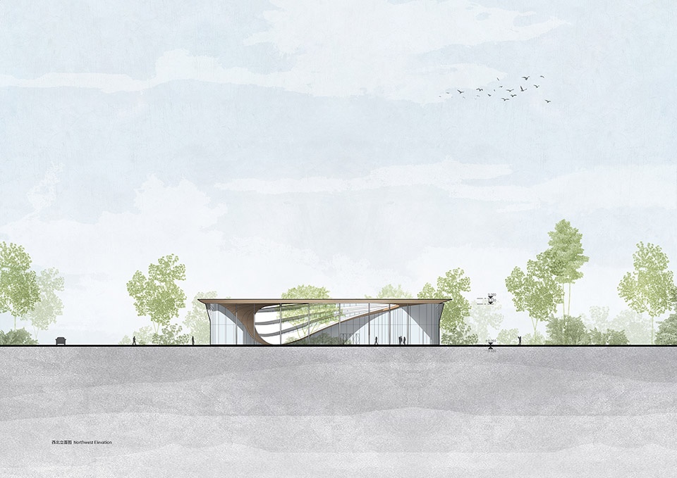 Haikou Xixiu Park Visitor Center China by MUDA Architects