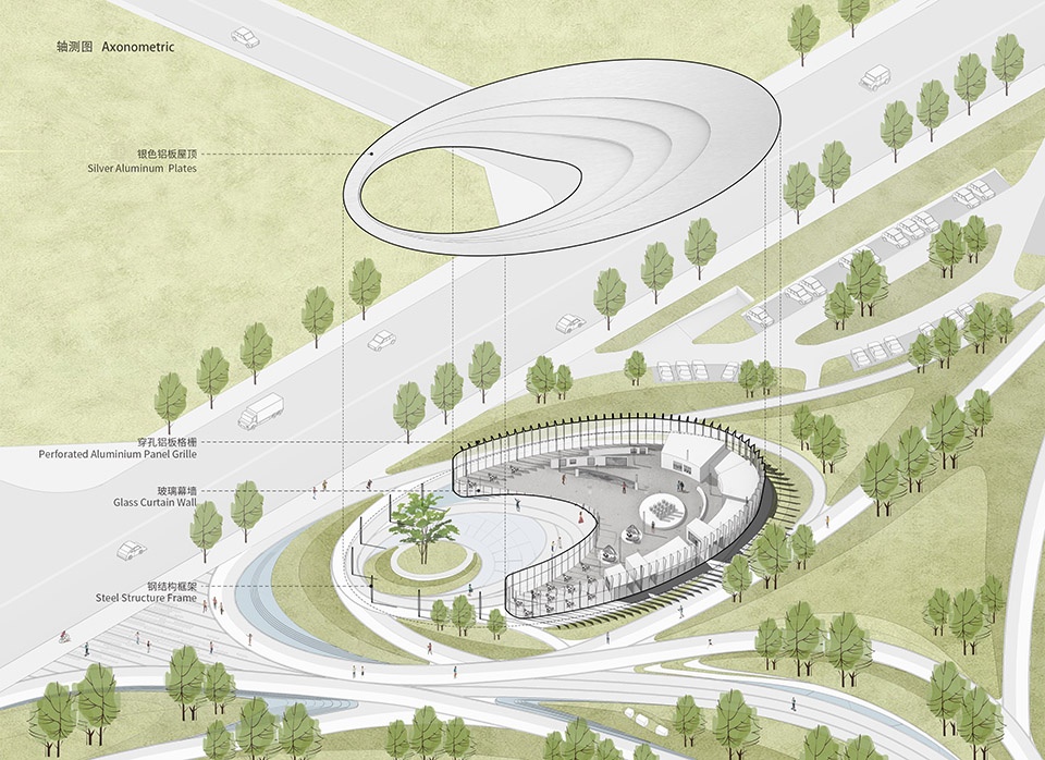 Haikou Xixiu Park Visitor Center China by MUDA Architects