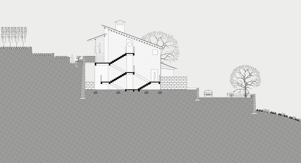 Lost villa in Simianshan Chongqing by kong architects
