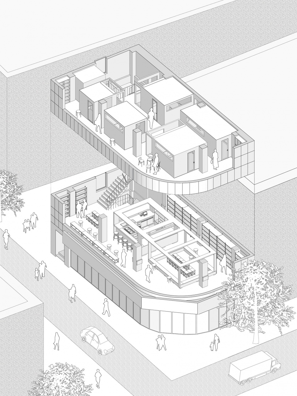 拱廊计划文化空间 MOU建筑工社