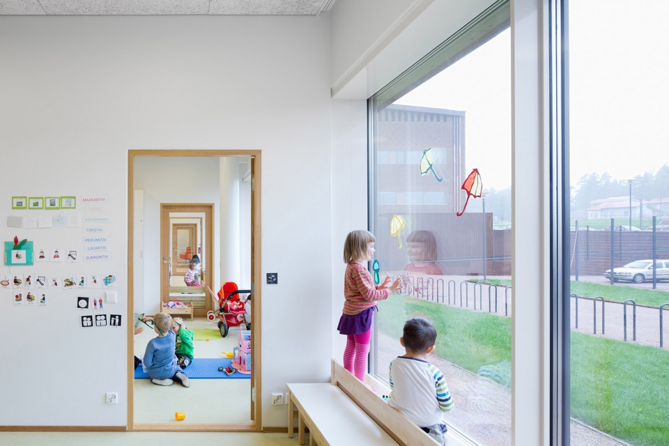 Saunalahti comprehensive school by Verstas Architects