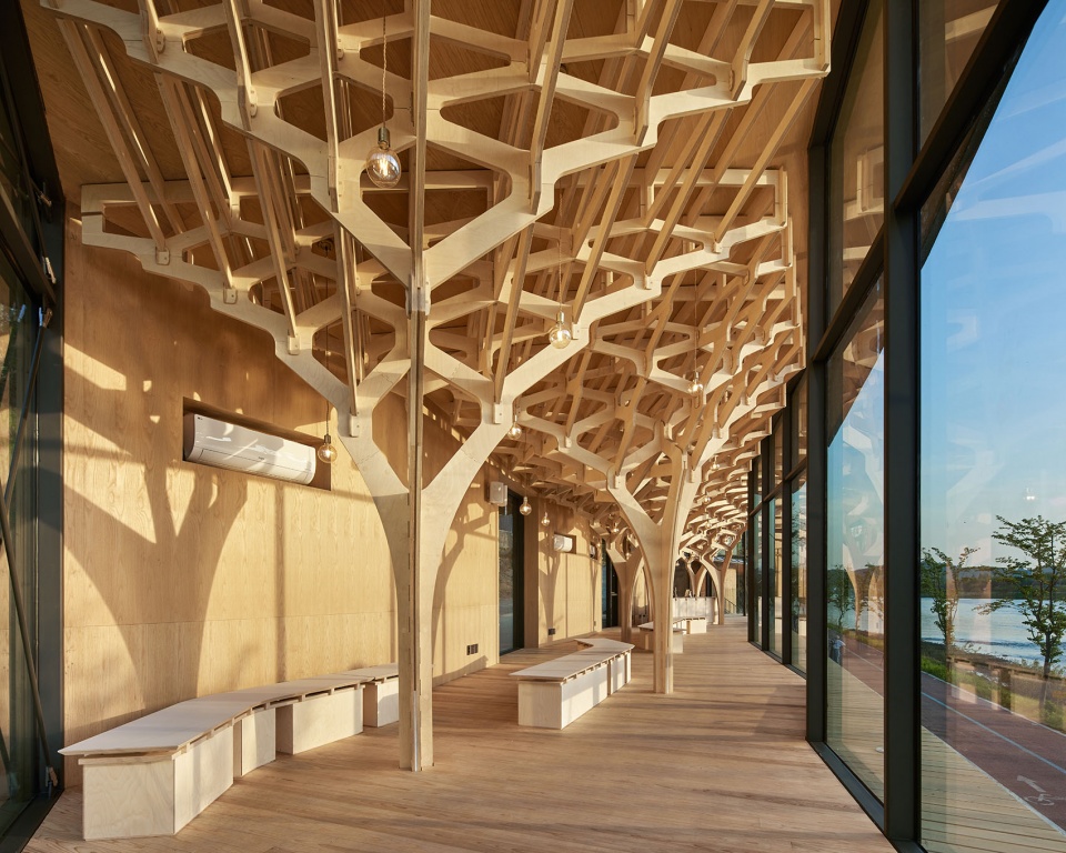 pavilion of floating lights by jk ar