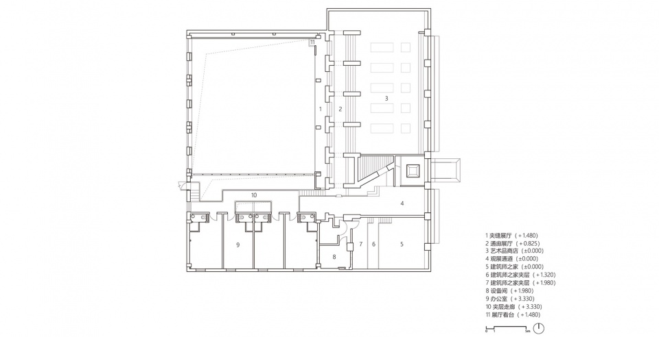 wind h art center 751 phase i by jin qiuye studio