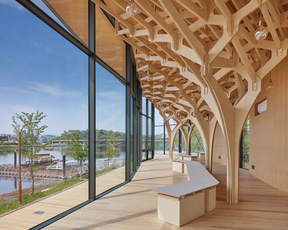 pavilion of floating lights by jk ar