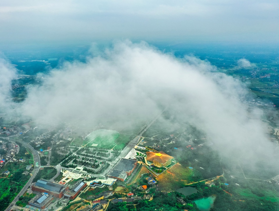 the performance theater enduring memory of shaoshan by china ippr international engineering co ltd
