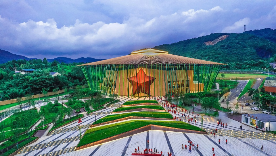 the performance theater enduring memory of shaoshan by china ippr international engineering co ltd