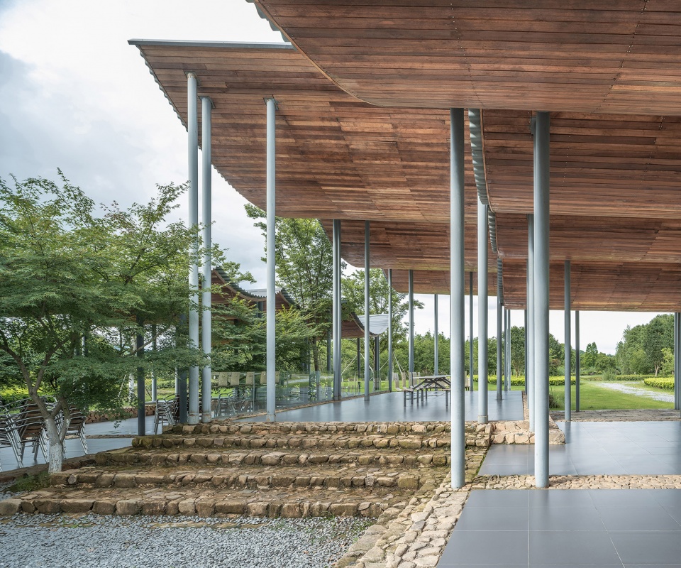 jingshan flower sea tent pavilion by zhejiang af university landscape architecture institute beeeed atelier