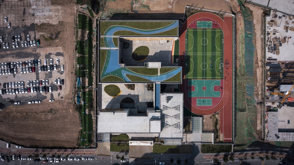 xian chanba n 23 primary school by sixth architecture design institute ccteg