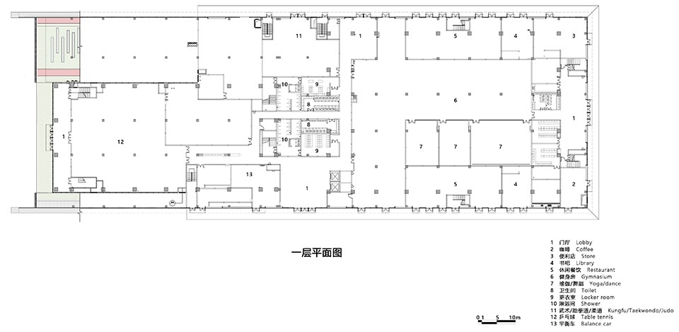 体育中心平面图 拷贝