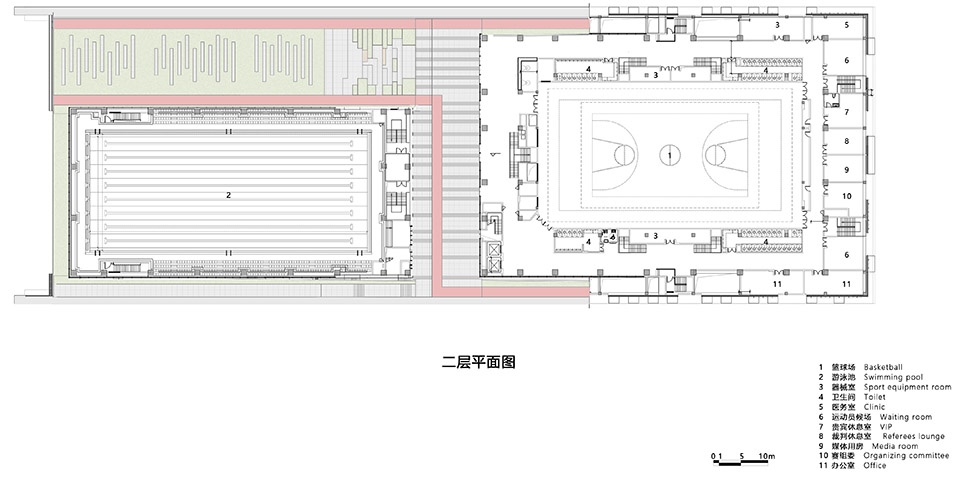 体育中心平面图 拷贝