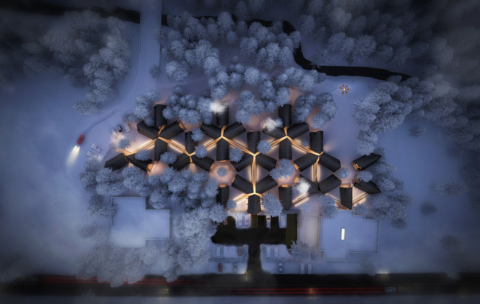 Skylab Aerial Render