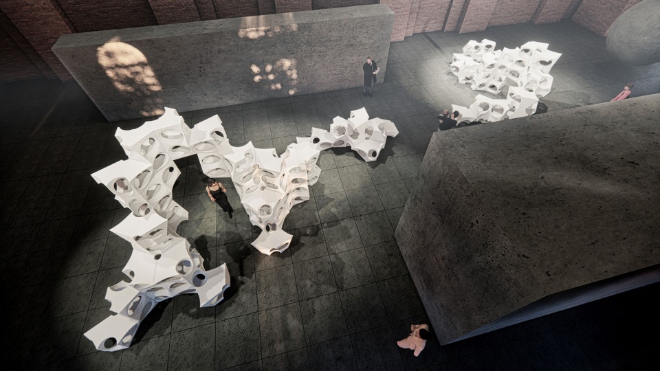 cluster as wall co habitable object
