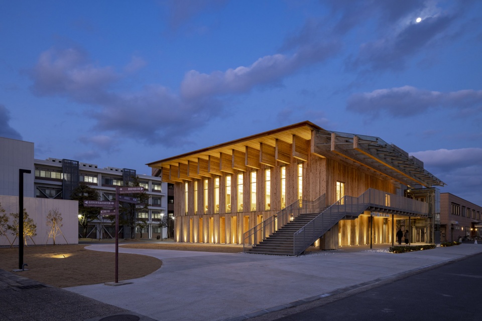 Okayama University Wooden Classroom by Kengo Kuma and Associates