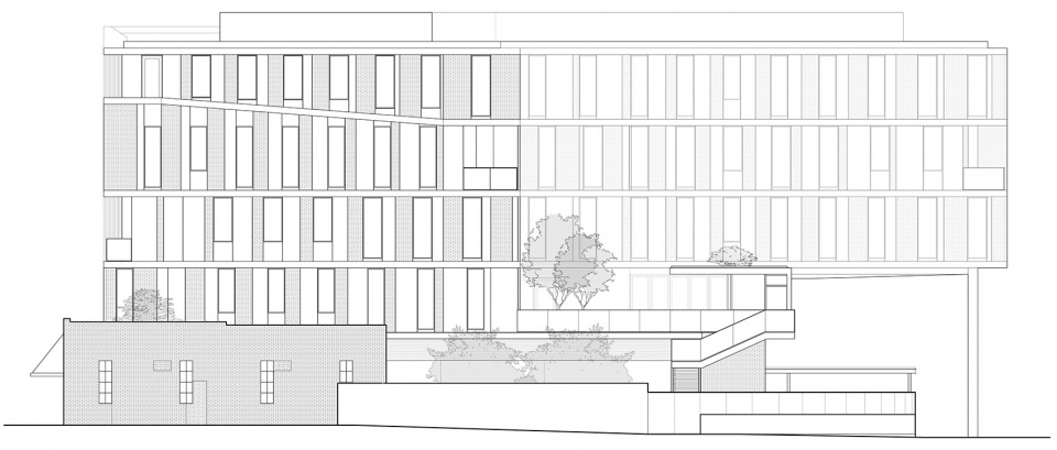 arrive austin hotel by baldridge architects