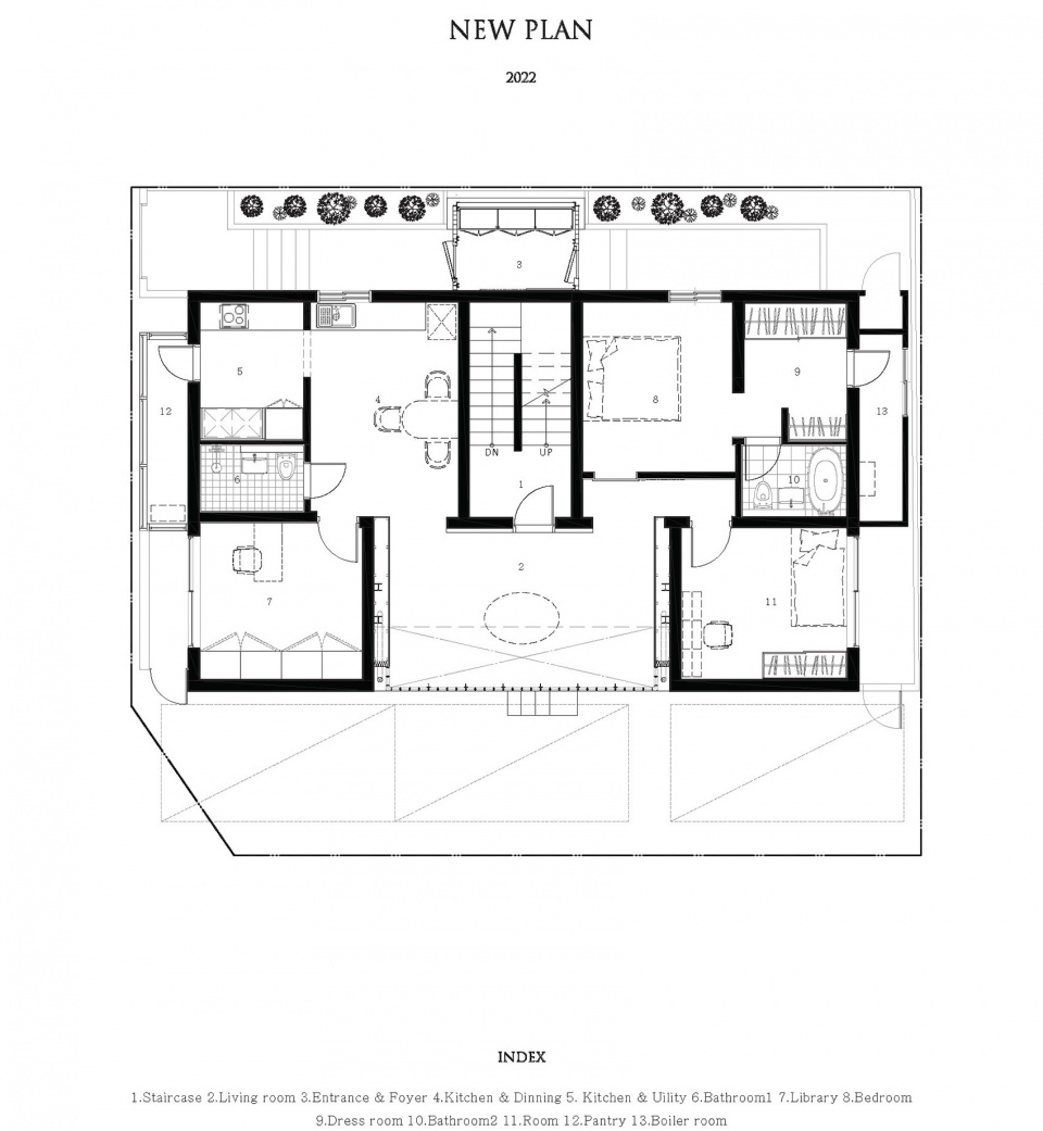 mews glass house by studio heech
