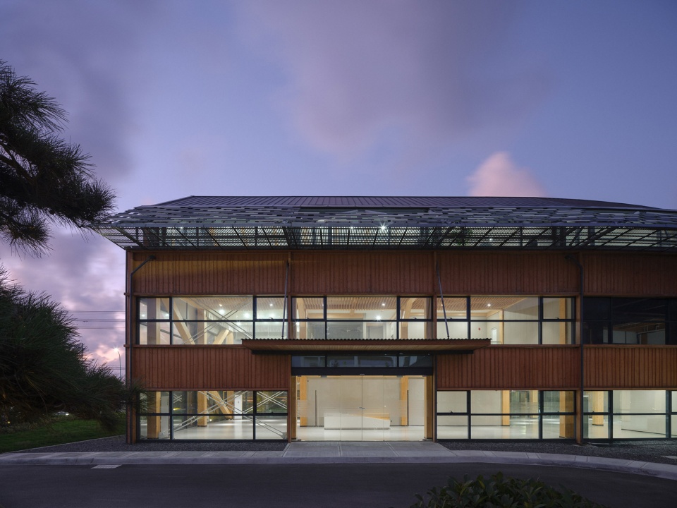 dafeng timber structure research and design center by cats