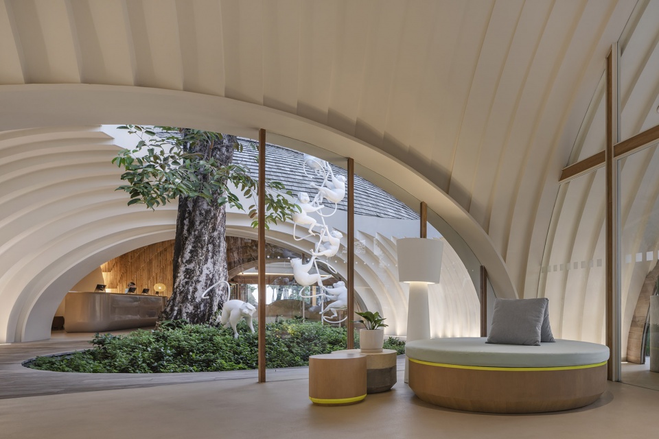 Holiday Inns Samui Lobby by Onion