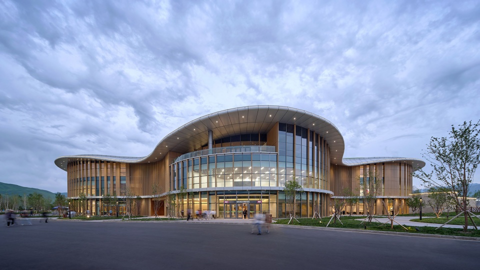 Nalati Grassland Tourist Center China by Tus Design Group Co Ltd