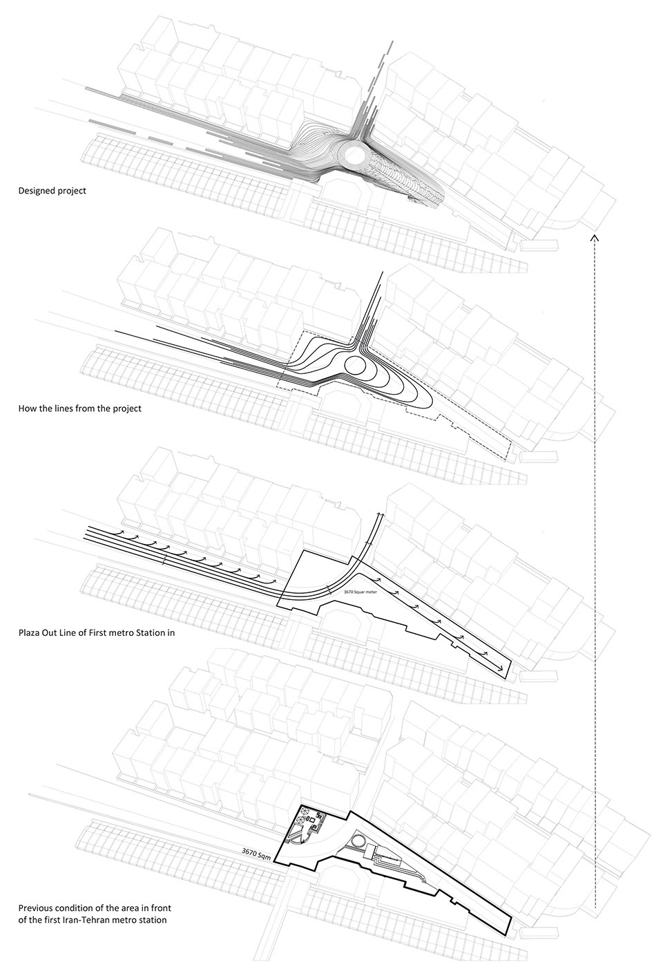 Tehran Entrance Plaza Station CAAT Studio