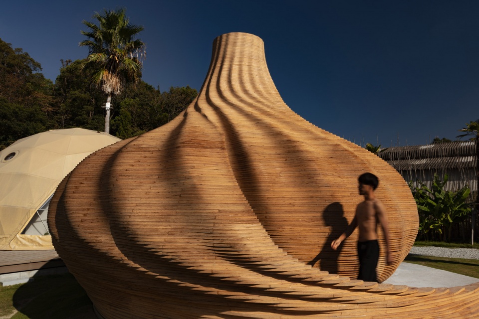 Sana Mane Sauna Sazae by Kengo Kuma and Associates