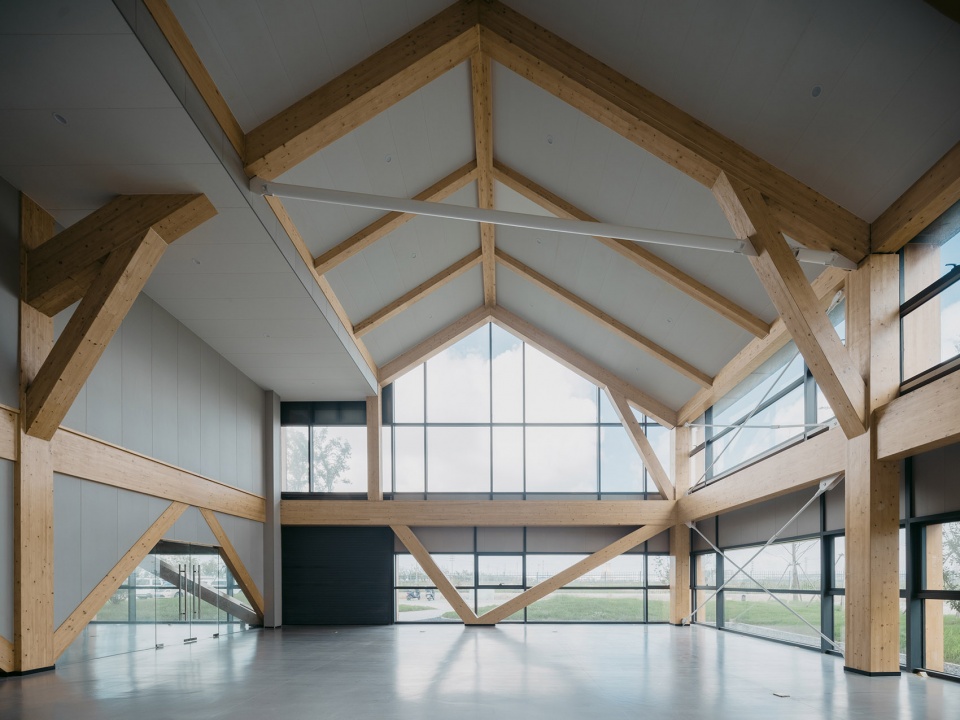 dafeng timber structure research and design center by cats