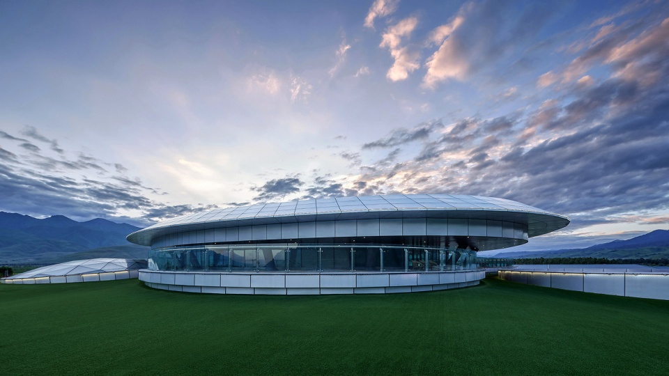 Nalati Grassland Tourist Center China by Tus Design Group Co Ltd
