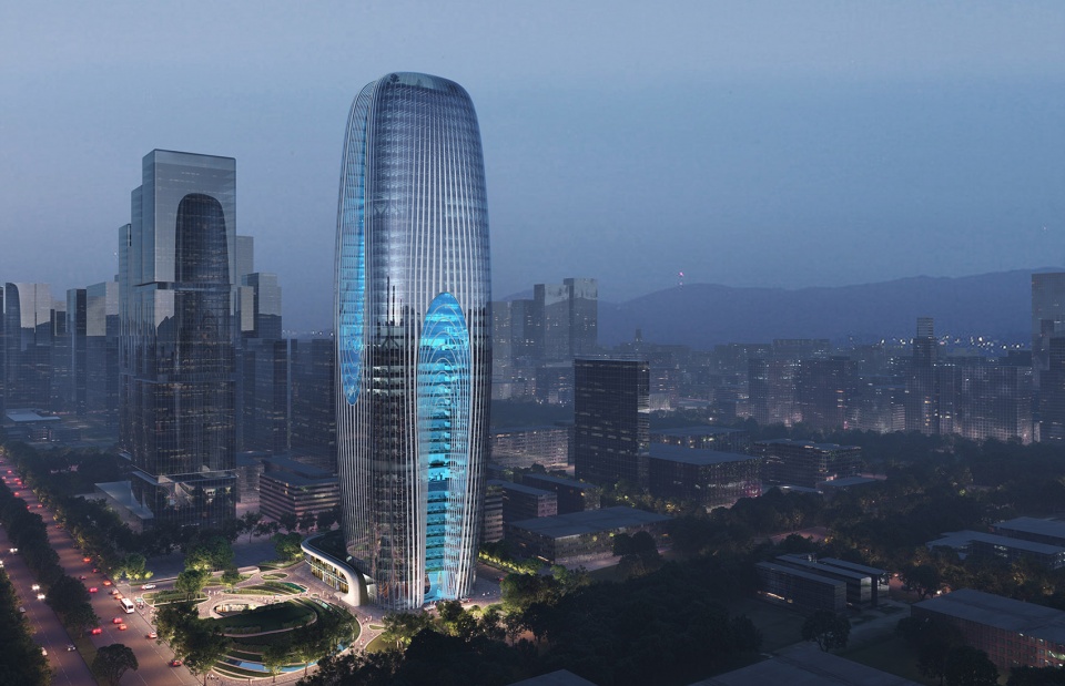 Daxia Tower by Zaha Hadid Architects