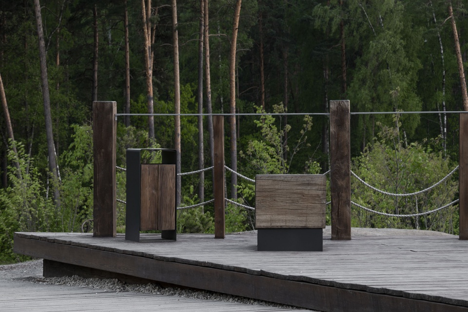 Malevich Park waterfall Basis architectural bureau