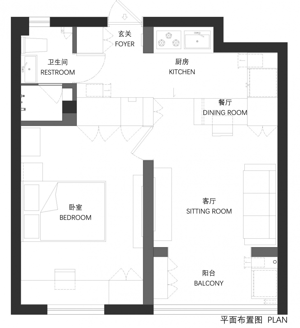 平面图plan tens atelier