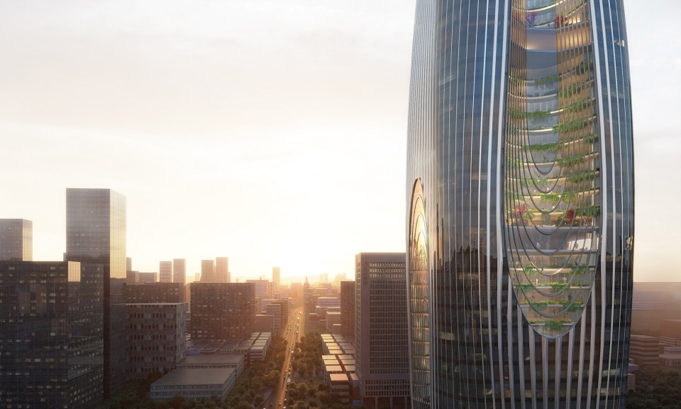 Daxia Tower by Zaha Hadid Architects