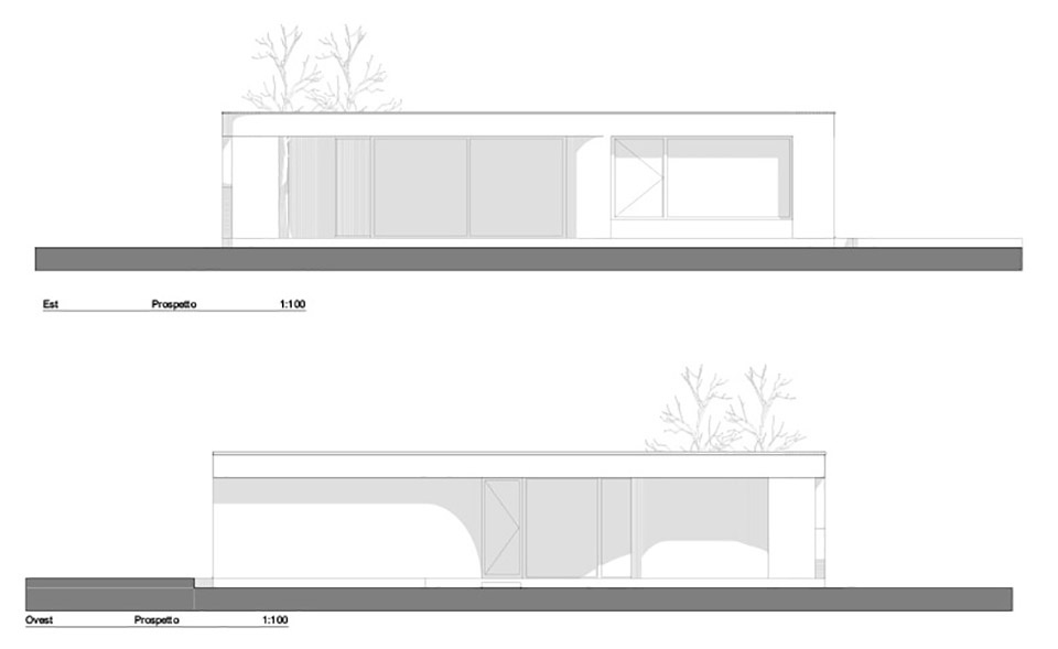 211 House with a large porch by MIDE architetti