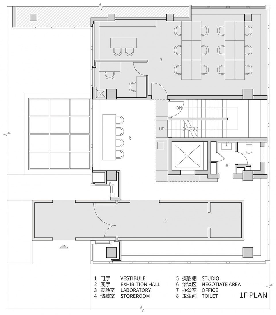 小火柴瓷砖展厅 栖斯设计