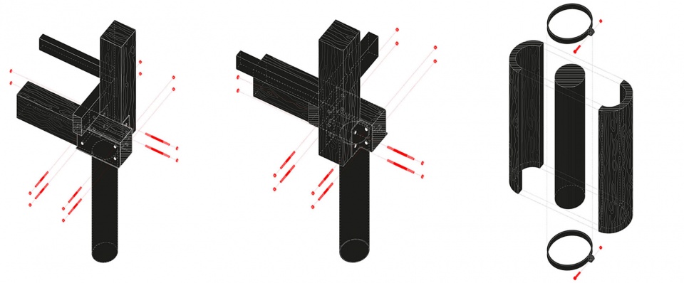 Malevich Park waterfall Basis architectural bureau