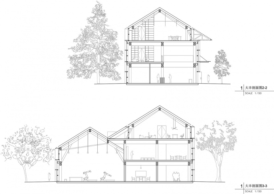 dafeng timber structure research and design center by cats