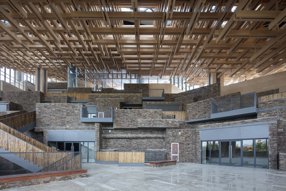 ninghai tourism tourism center by cd design center