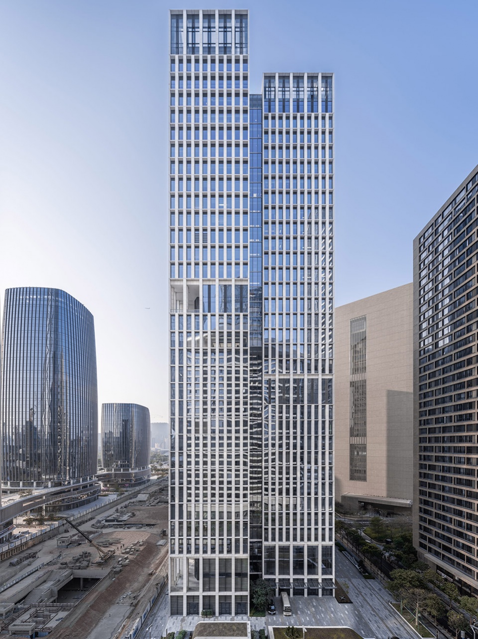 shenzhen qianhai towers by gmp