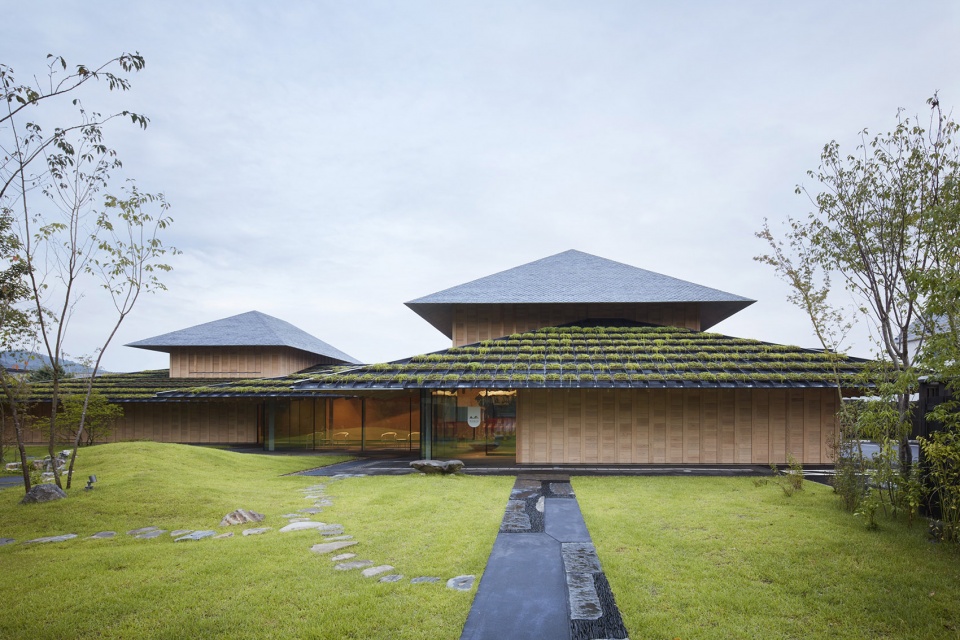 toyoma kaikokan japan by kengo kuma and associates