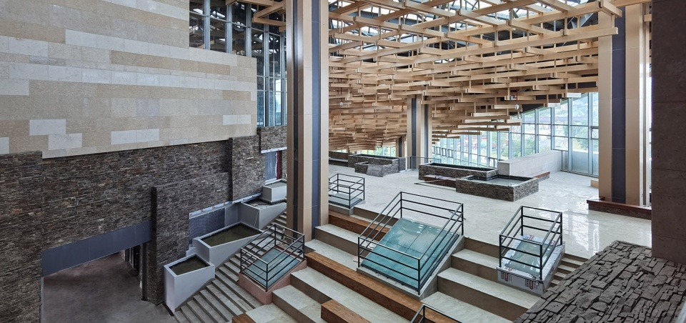 ninghai tourism tourism center by cd design center