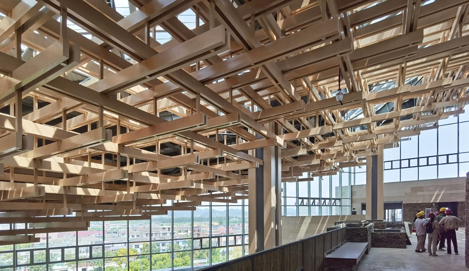 ninghai tourism tourism center by cd design center