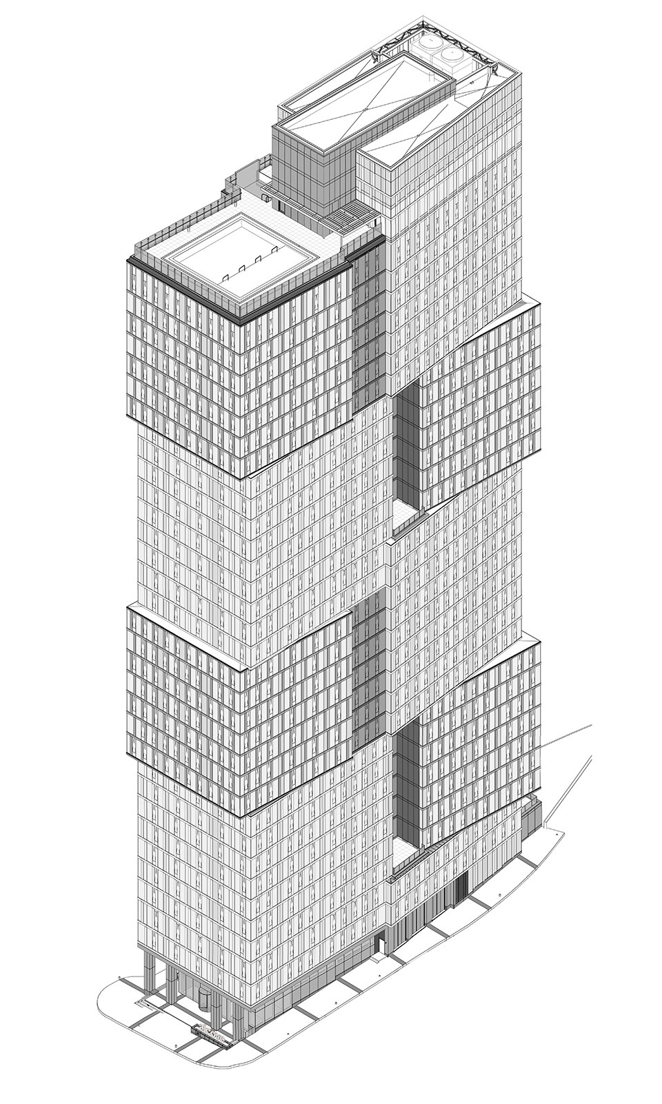 Alcove Axonometric View SE